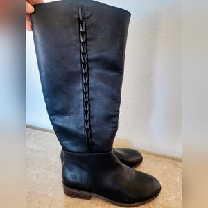 Lucky Brand Black Over the Knee Boots